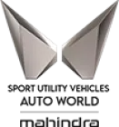 Auto World Mahindra logo, a Sinthan Techno client
